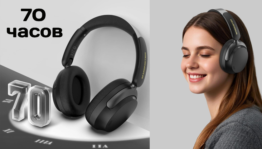 Невероятные 70 часов автономной работы Monster Persona 3rd ANC